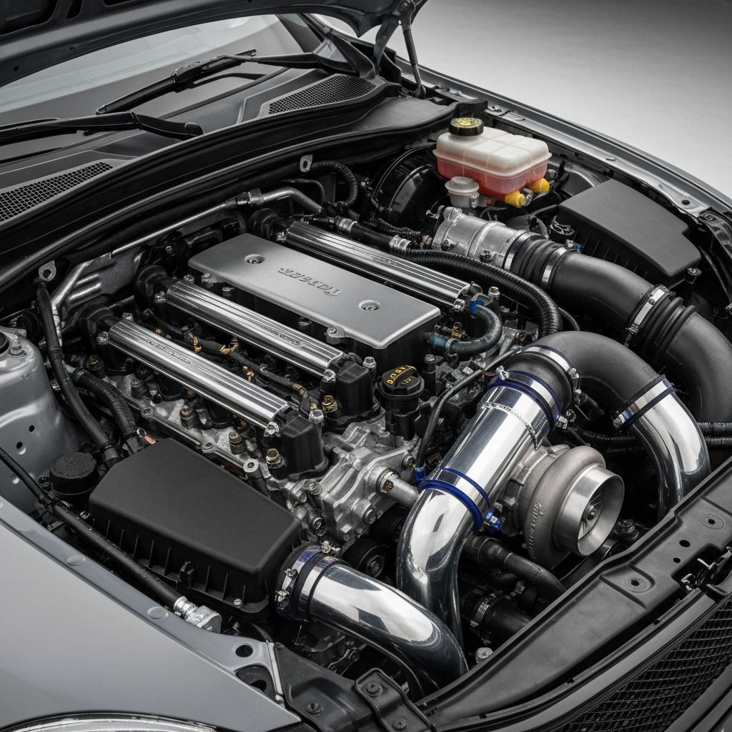 Engine bay detailing